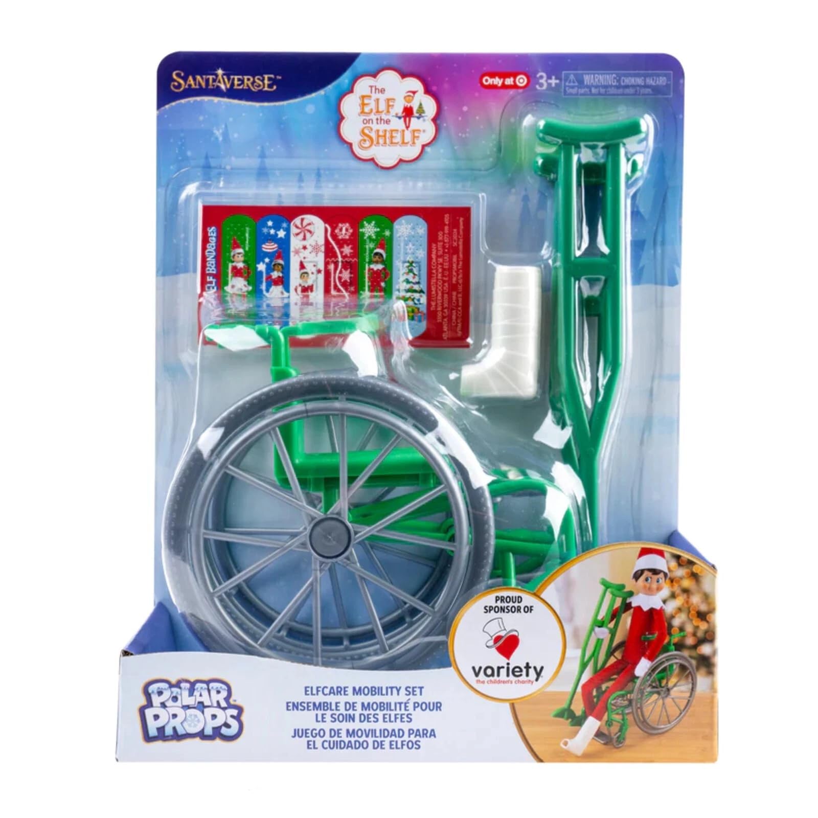 Elf On The Shelf Polar Props Elfcare Mobility Set Accessory Only - Scout Elf Doll Not Included