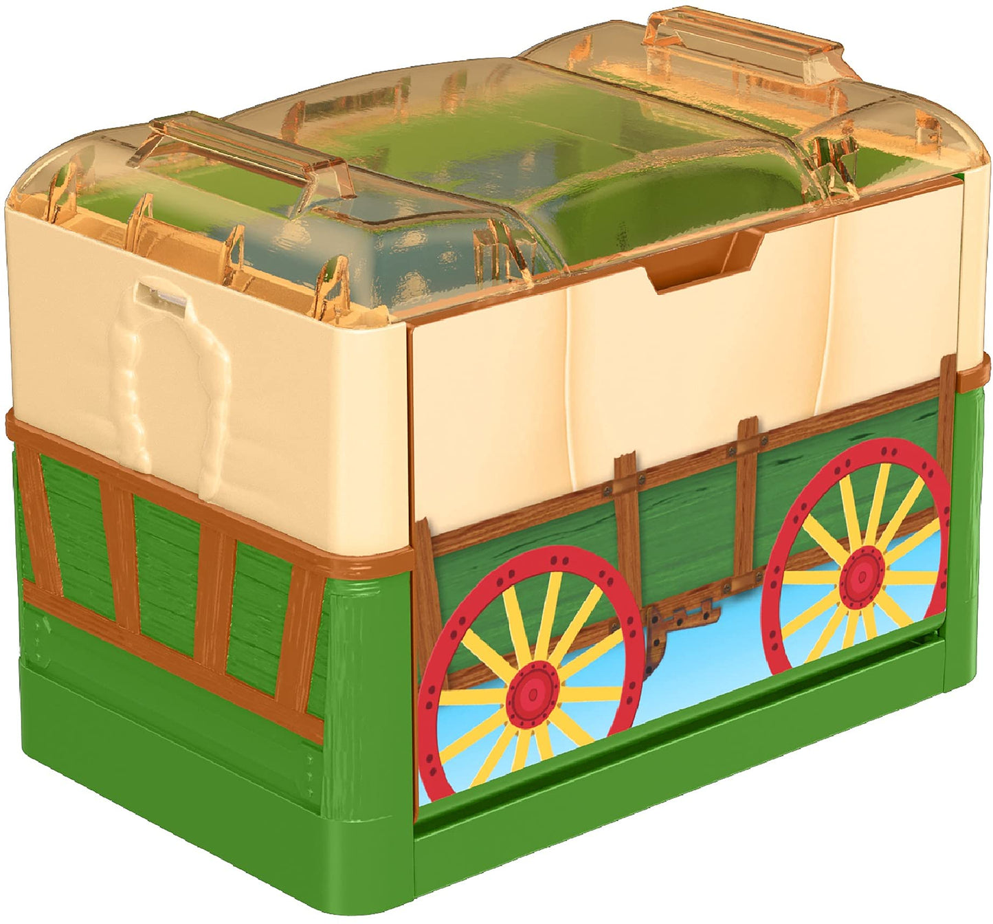 Disney and Pixar Minis Stackable Stories Toy Story Andy’s Room Toy, Detailed Movie Scene Case with 2 Mini Figures, Play Platform, Woody & Rex