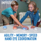 Fotorama Tap It Wireless Reaction Light Game, 4 Games in One Touch Play Set, Builds Hand-Eye Coordination Agility & Memory, Gifts for Kids Ages 6 & Up