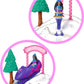 Barbie Mini Land Collectible Playsets with 1.5-inch Doll, Interactive Play Areas for Storytelling Fun