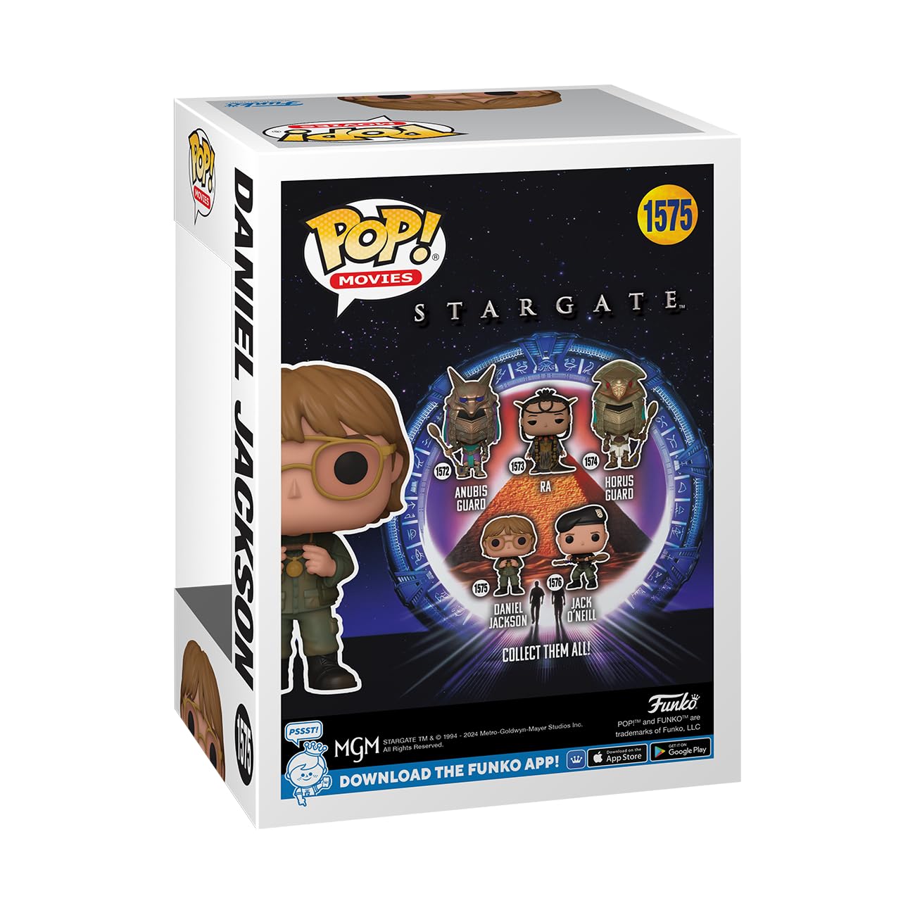 Funko POP! Movies: Stargate - Daniel Jackson - Collectable Vinyl Figure - Gift Idea - Official Merchandise - for Kids & Adults - Movies Fans - Model