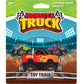 Masterpieces Monster Truck Toy Train - Wooden Toy Engine, Wood Toy Truck - for Kids