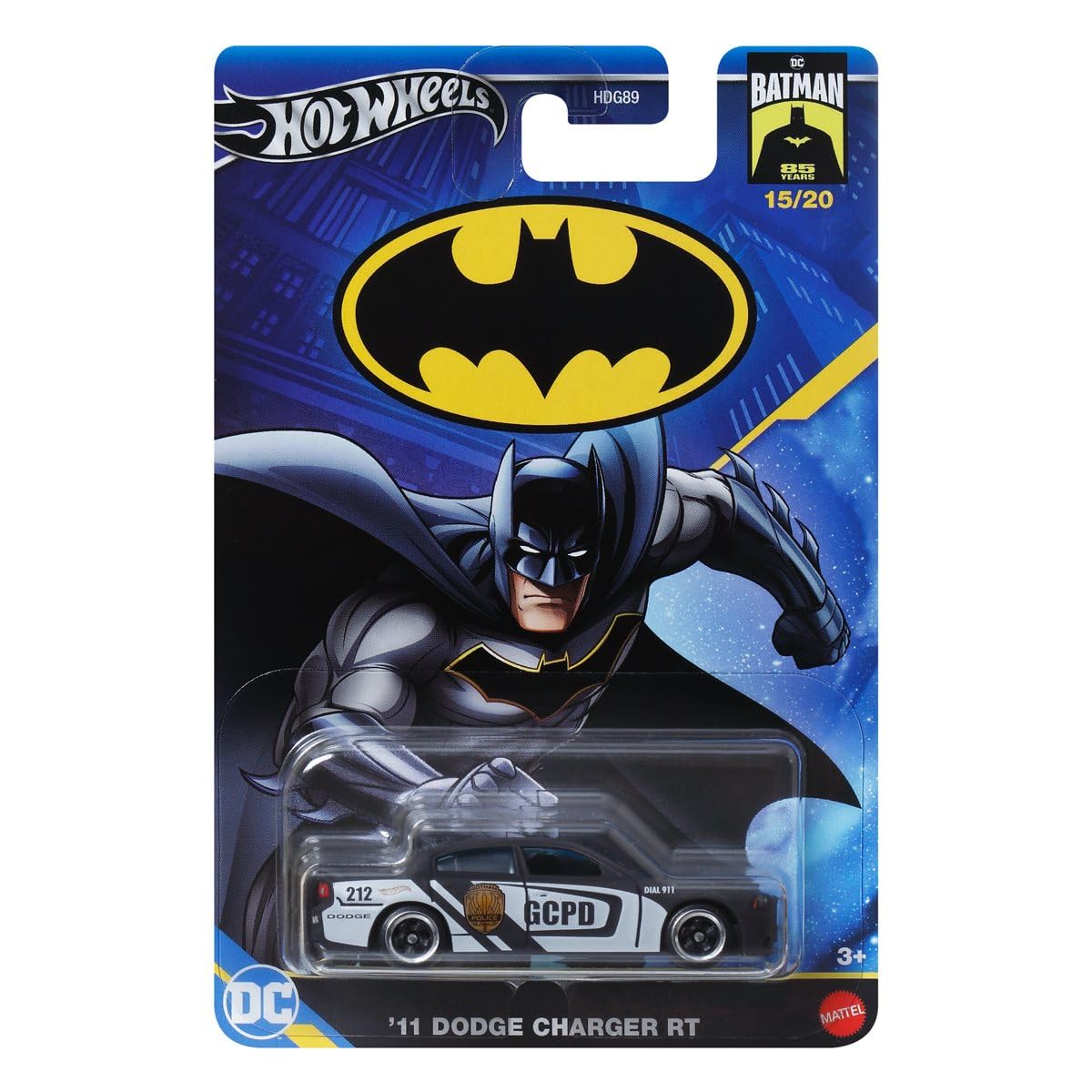 Hot Wheels Batman 2024 Complete Set of 5 - HDG89?956L | 1:64 Scale Die-Cast Vehicles Featuring Iconic Batman Designs - Ages 3+