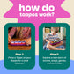 BOPPO On the Farm Toppo - Interchangeable Expansion Screen-Free Tablet - Educational Handheld Games and Activities for Kids