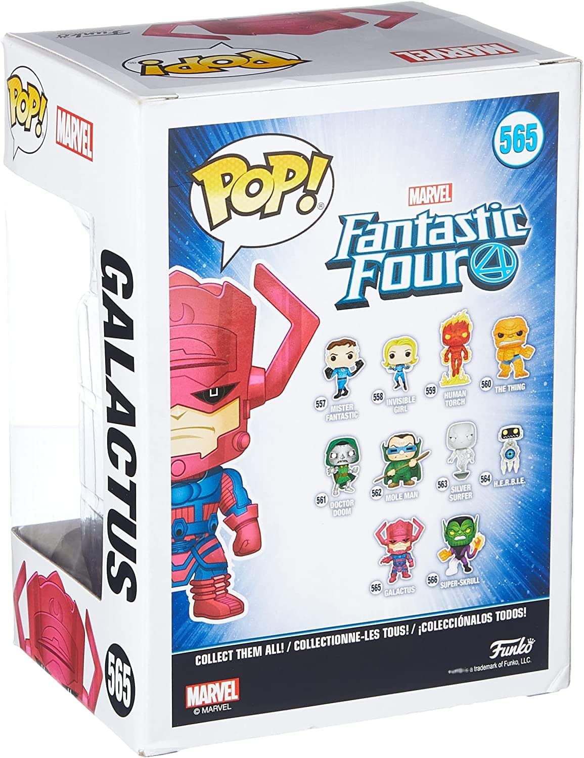 Funko Pop! Marvel: Fantastic Four - Galactus, Multicolor