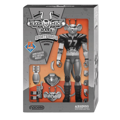 Biker Mice from Mars: The Sports Bro’s Modo (Black & White Version) Previews Exclusive Action Figure