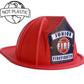 Better Choice Costumes, LLC NOT PLASTIC, Molded Paper Children's Firefighter Hat, Party Supply, Fire Hat Costume Accessory (12)