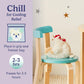 warmies Microwavable & Weighted Stuffed Animals, Chicken - Heated Stuffed Animal Plushie for Warmth & Comfort - Cute Soft Plush Toys for Adults