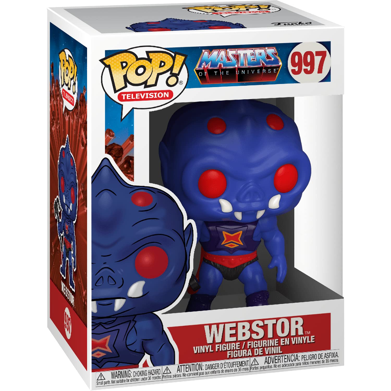 Webstor: Fun ko P o p ! TV Vinyl Figurine Bundle with 1 Compatible 'ToysDiva' Graphic Protector (997-47751 - B)