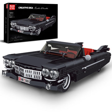 Mould King Sports Car Building Block Kits, MOC Classic Car Model Kit Supercar Racing Model Building Sets, Authentically Detailed Build and Display