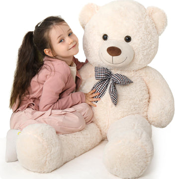 MaoGoLan Giant Teddy Bear Plush Toy - Ultra Soft & Cute Large Stuffed Animal 39 inches, Perfect for Baby Showers, Birthdays, Valentines Day Gifts