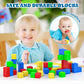 ROMDS Magnetic Blocks 32 Pieces,1 inch Large Magnetic Building Blocks for Ages 3+ Year Old Boys and Girls,3D Magnetic Cubes for Kids,Preschool STEM