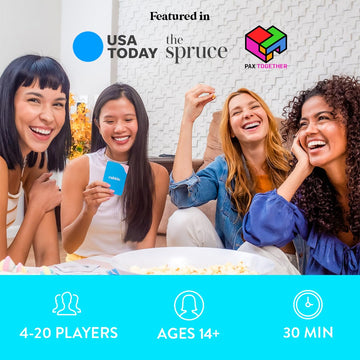 Rabble - A Party Game that Keeps You Guessing | 4-20+ Players, Party Games for Adults, Teens, Family, Friends, Large Group, Game Night, Bachelorette