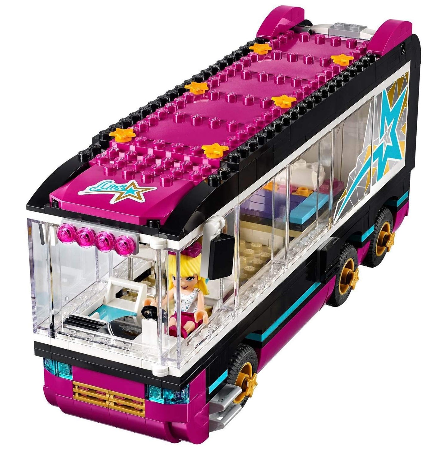 LEGO Friends 41106 Pop Star Tour Bus Building Kit