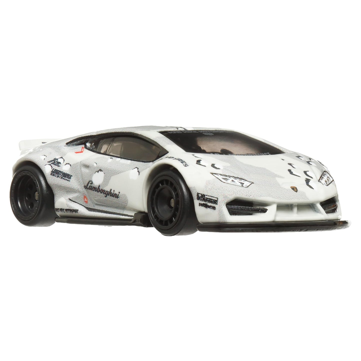 Hot Wheels Premium Car Culture Collectible Toy Car, 1:64 Scale Die-Cast LB-Works Lamborghini Huracan Coupe, Slide Street Vehicle with Real Riders