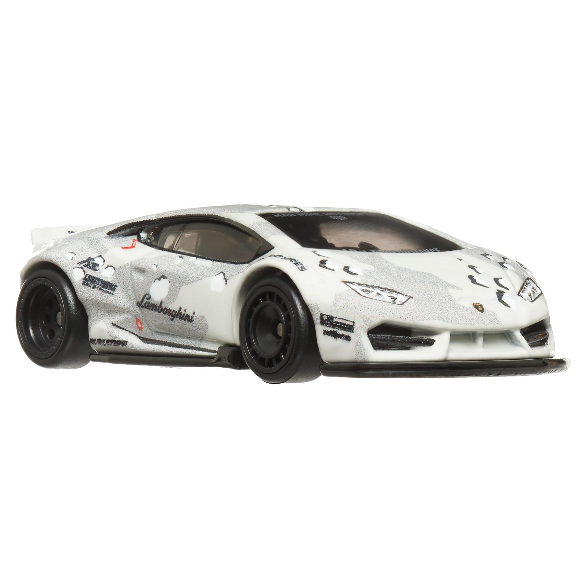 Hot Wheels Premium Car Culture Collectible Toy Car, 1:64 Scale Die-Cast LB-Works Lamborghini Huracan Coupe, Slide Street Vehicle with Real Riders