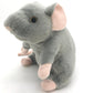 JIANEEXSQ Cute Simulation Mouse Plush Toy Realistic Lifelike Rat Stuffed Animal Model Doll Gift Collection for Kids