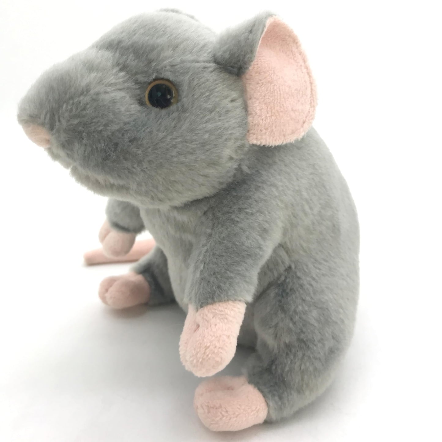 JIANEEXSQ Cute Simulation Mouse Plush Toy Realistic Lifelike Rat Stuffed Animal Model Doll Gift Collection for Kids
