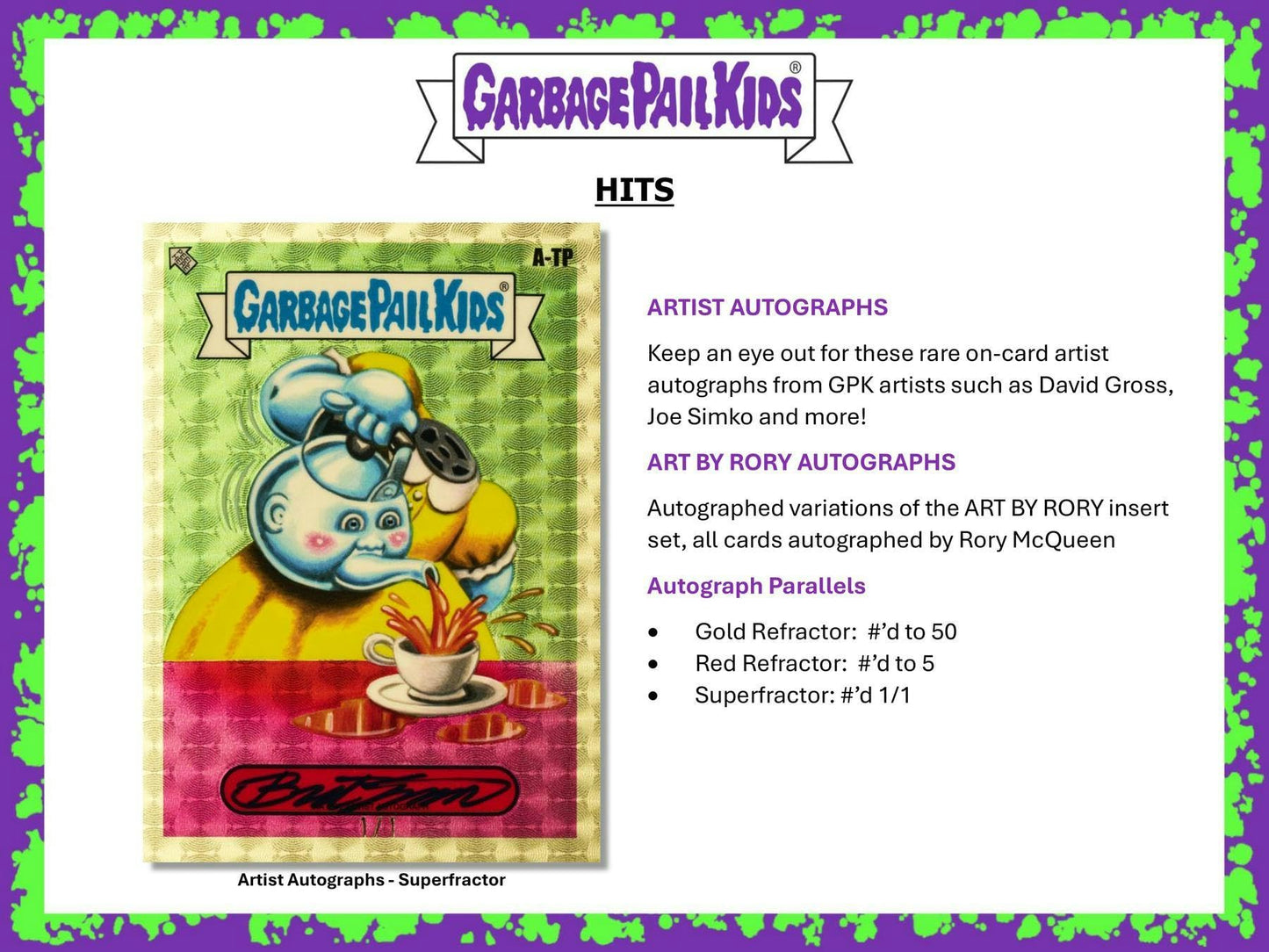 Topps Chrome Garbage Pail Kids Series 7 Blaster Value Box