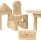 My First Wooden Block Set - Made in USA, 21 Pieces