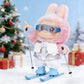CiuZikGok 4-Piece Ski Set, Winter Clothes for Doll, Includes Ski Goggles, Jacket & Snow Pants and Twin Skis Perfect for 17cm Dolls (Doll Not Included)