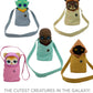 Mattel Star Wars Galactic Pals Plush Toy, Jawa 11-inch Soft Doll Set with Carrier & Personality Profile Card for Personalized Experience