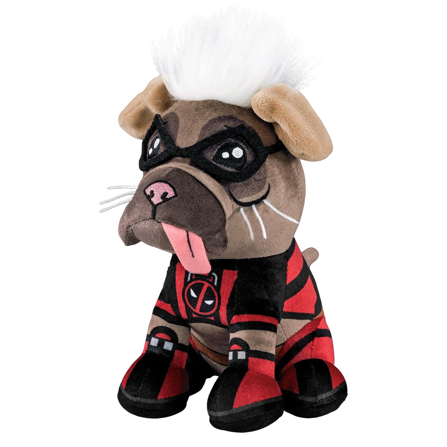 Bleacher Creatures Marvel Deadpool 3 Dogpool 8" Kuricha Sitting Plush- Soft Chibi Inspired Toy