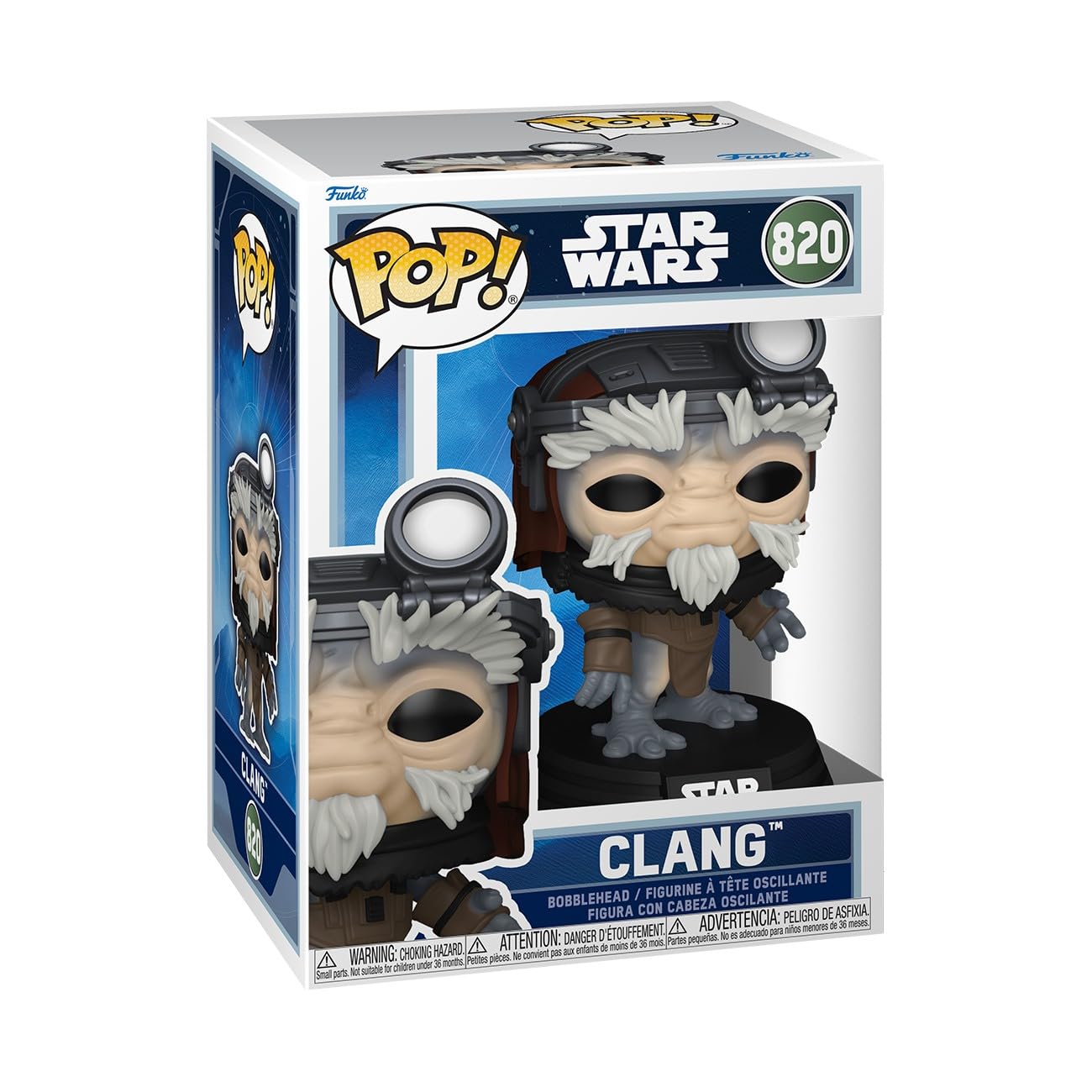 Funko Pop! Star Wars: Mandalorian & Grogu - Clang - Collectable Vinyl Figure - Gift Idea - Official Merchandise - Toys for Kids & Adults - Star Wars