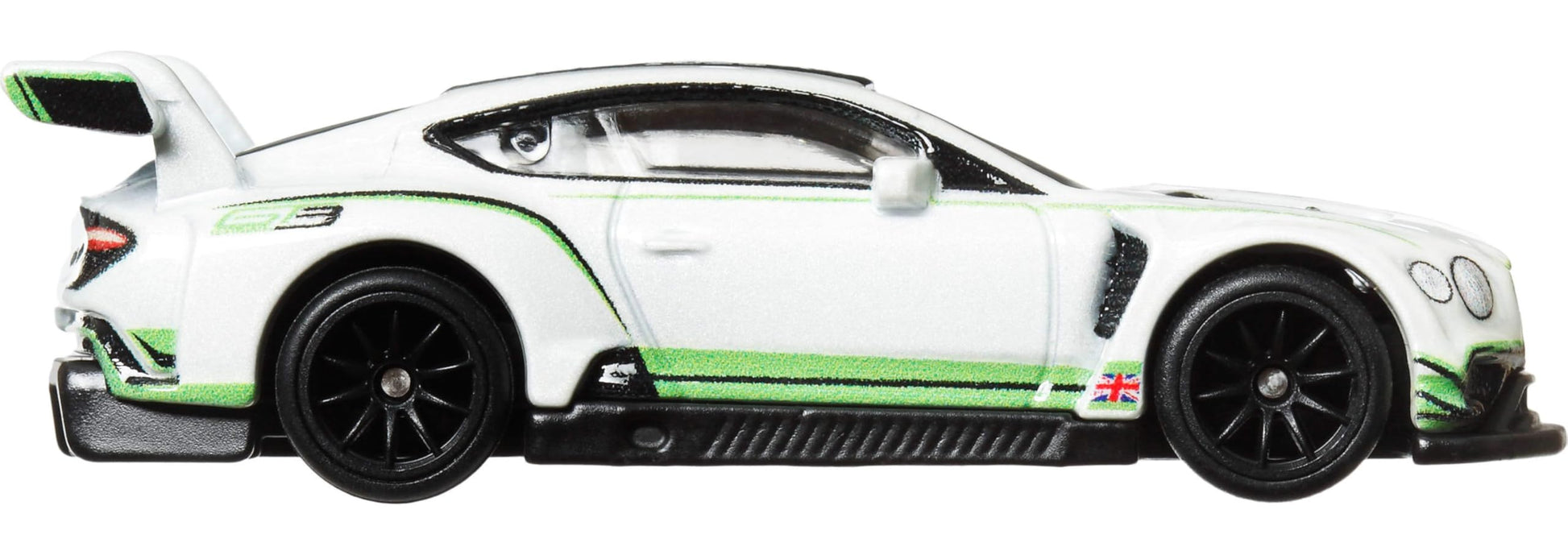 Hot Wheels Premium Car Culture Collectible Toy Car, 1:64 Scale Die-Cast Bentley Continental GT3, Race Day Vehicle with Real Riders Tires