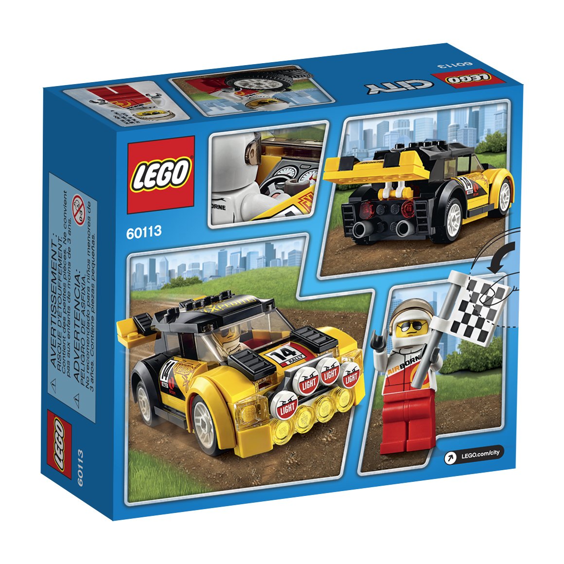 LEGO City Great Vehicles Rally Car (104 Piece)