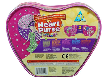 Sticky Mosaics Heart Purse by The Orb Factory (62521) [Toy]