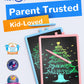 KOKODI LCD Writing Tablet,Gifts for 3 Years Old Boys and Girls,10 Inch Colorful Doodle Board Drawing Tablet, Erasable Reusable Electronic Drawing