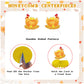 9 PCS Chicken Honeycomb Centerpieces Table Decorations Chicken Table Centerpieces for Chicken Party Supplies Chicken Birthday Party Decorations Farm