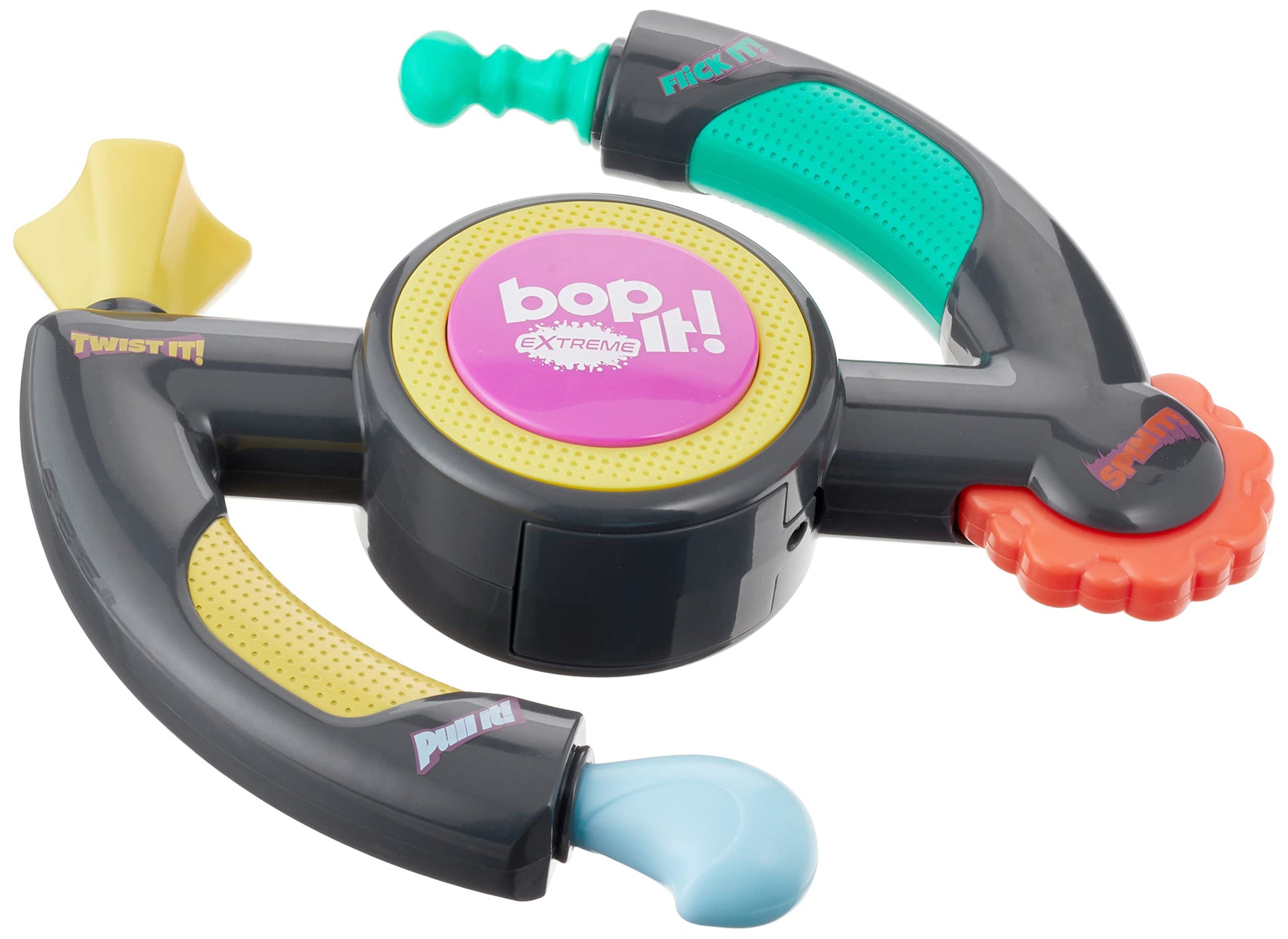 Hasbro Gaming Bop It Extreme Electronic Game for 1 or More Players, Fun Party Interactive Game for Kids Ages 8+, 4 Modes Including One-On-One Mode