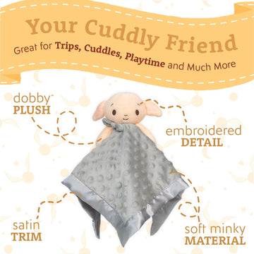 Kids Preferred Harry Potter 12 Inch Dobby Baby Lovey Security Blanket Snuggle Toy Stuffed Animal for Newborn Infants and Babies