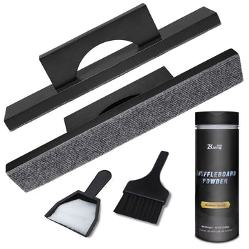 YDDS Shuffleboard Sand with Shuffleboard Brush Set for Shuffleboard Table