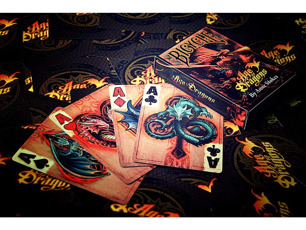 Bicycle Anne Stokes Age of Dragons Playing Cards