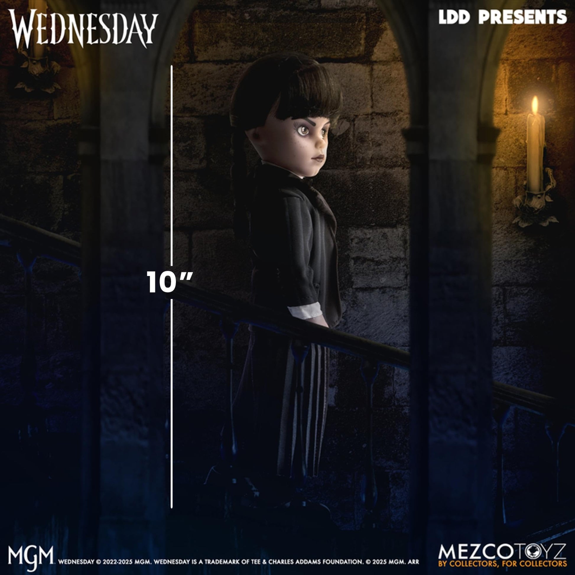 Mezco Living Dead Dolls Presents Wednesday, Nevermore Academy Uniform