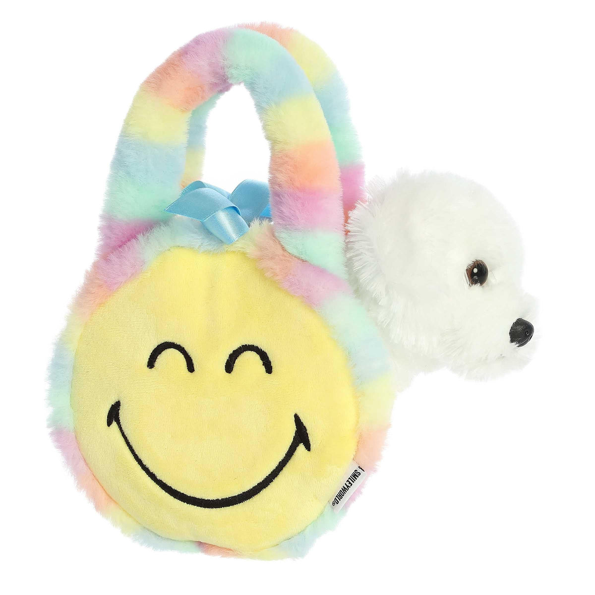 Aurora SmileyWorld Fancy Pals 8" Pastel Rainbow Vibrant Plush