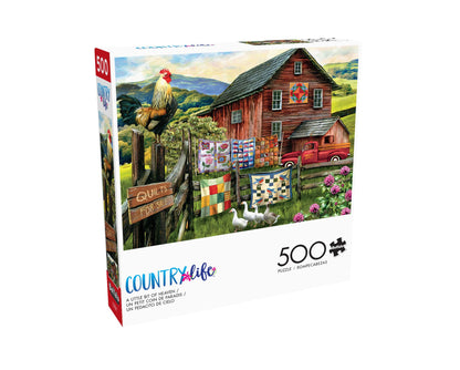 Buffalo Games - A Little Bit of Heaven - 500 Piece Puzzle for Adults