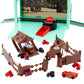 Disney Store Action Toys Pixar Car Play Set - Toolbox Case with Lightning McQueen & Tow Mater Die Cast Cars, Launcher, Junkyard Shack and Accessories