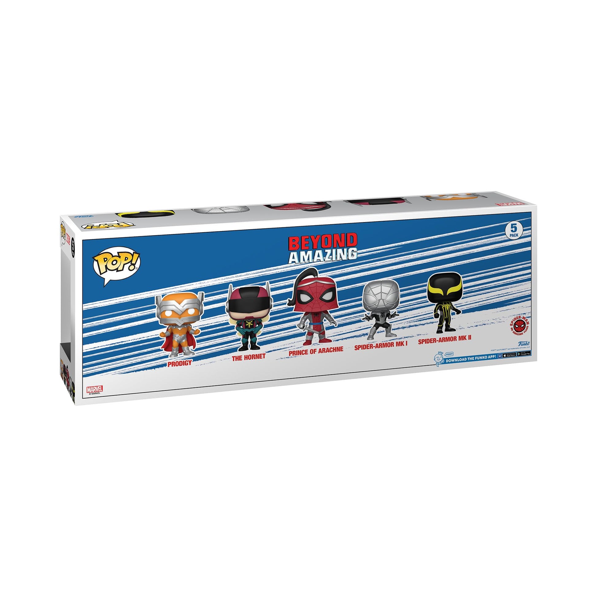 Funko Pop! Marvel: Spider-Man: Beyond Amazing 5 Pack, Amazon Exclusive