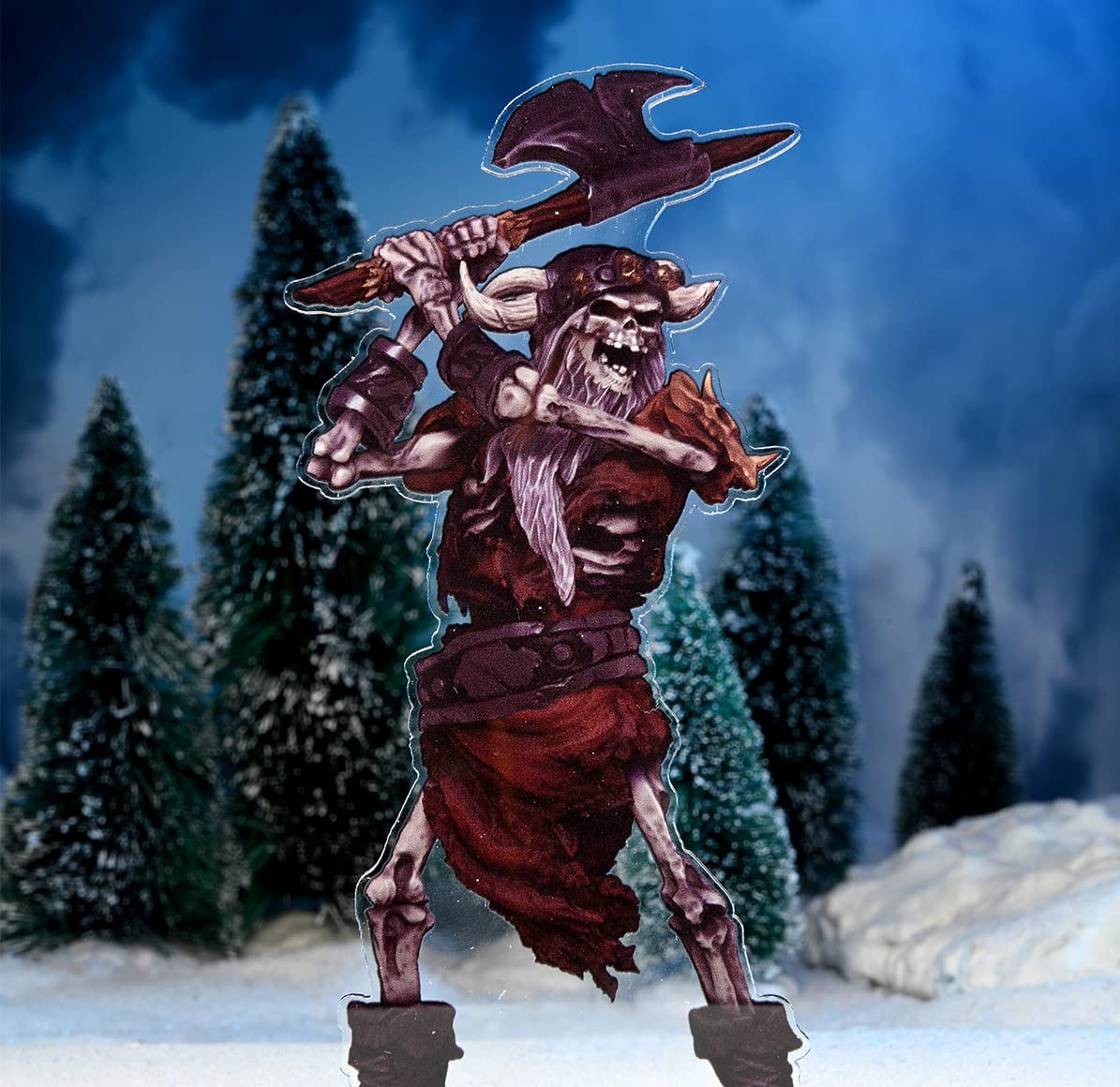 WizKids D&D Idols of The Realms: Icewind Dale Rime of The Frostmaiden - Frost Giant Skeleton - 2D Set