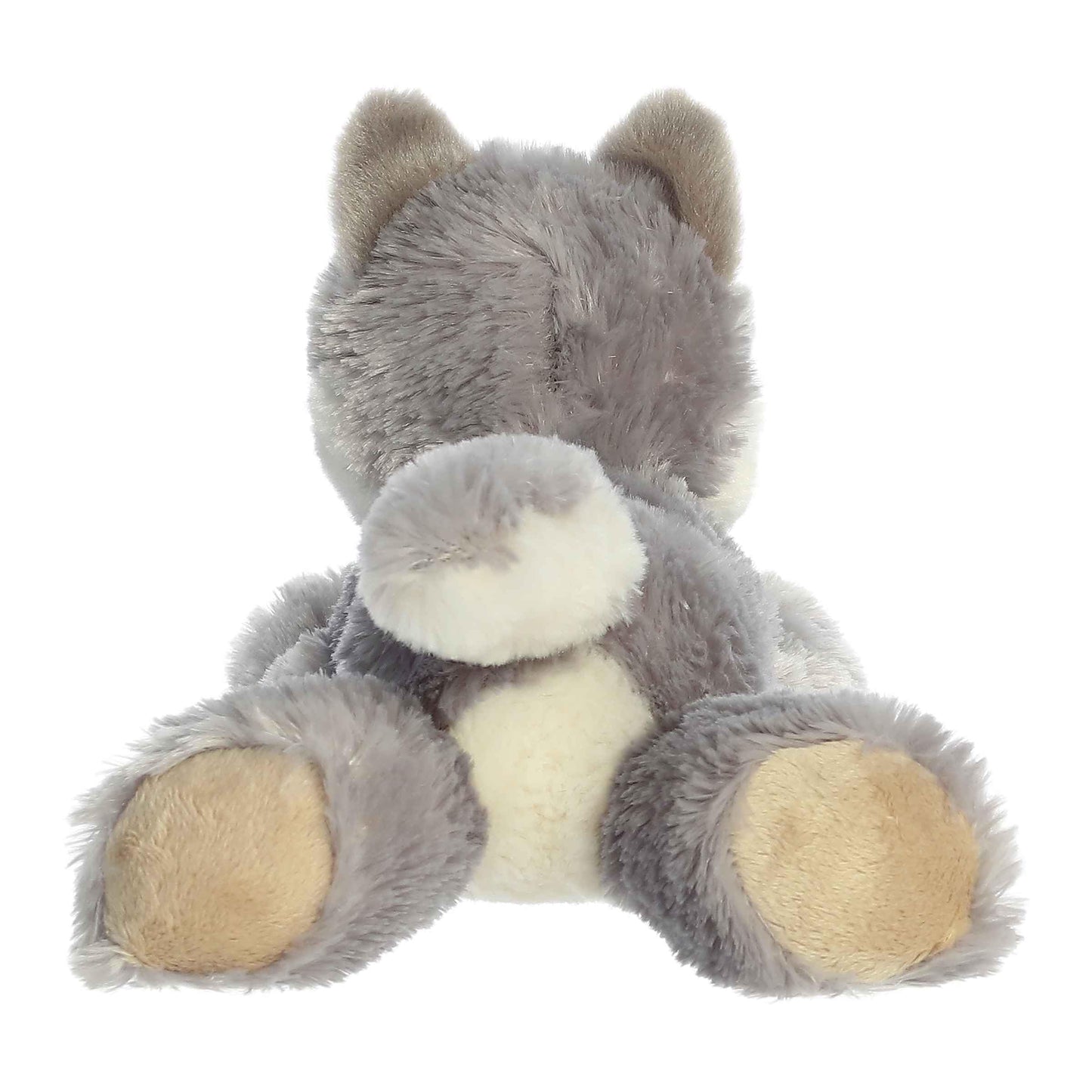 Aurora® Responsibly Made Eco Nation™ Eco Softies™ Wolf Stuffed Animal - Ideal for Playtime Adventures - Perfect for Birthdays or Just Because - Gray 9