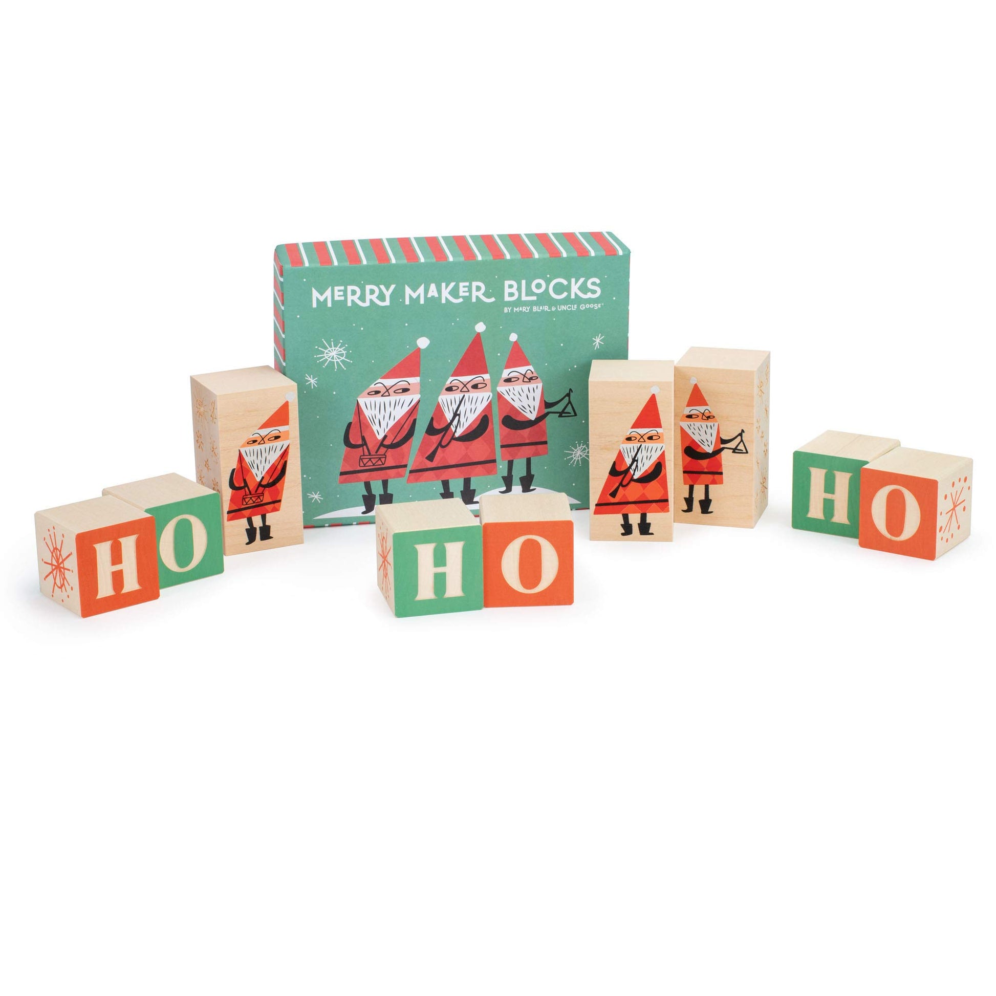 Uncle Goose Merry Maker Blocks - Made in The USA
