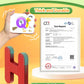 Gojmzo ABC Alphabet Flash Cards, Wooden Letters Number Alphabet Blocks Toys