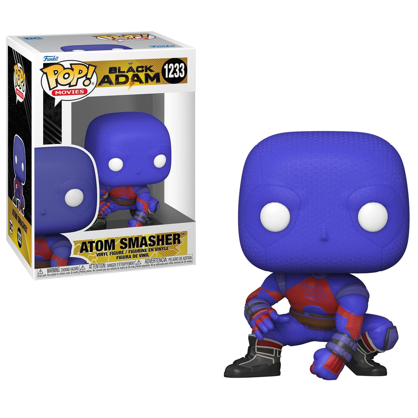 Funko Flat River Group Pop! DC Movies: Black Adam Collectors Set - 4 Figure Includes: Atom Smasher, Cyclone, Hawkman w/Helmet & Wings Lightning