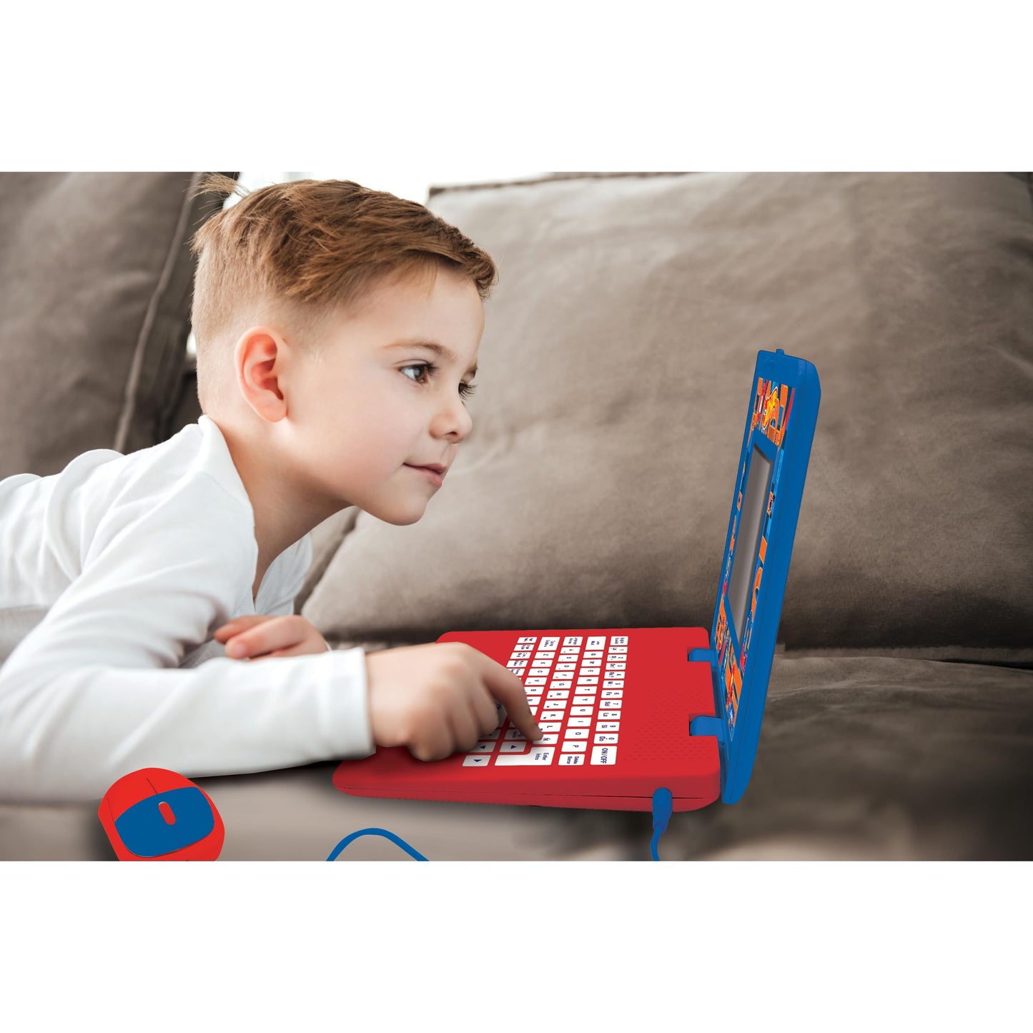Lexibook, Hot Wheels Educational Laptop for Kids, JC599HWi2
