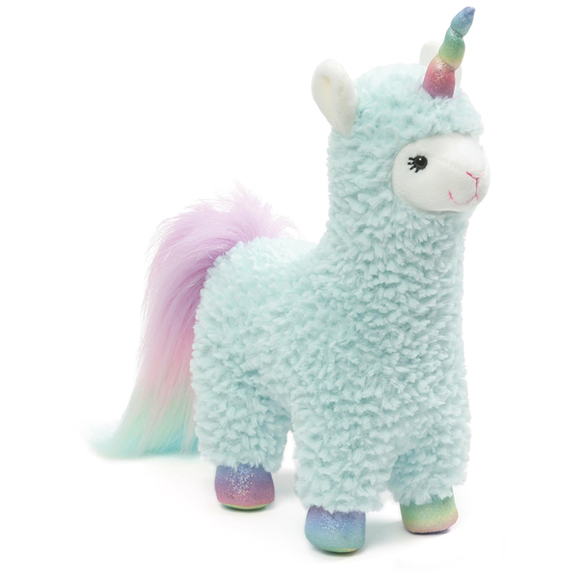 GUND Cotton Candy 15-Inch Llamacorn Stuffed Animal for Ages 1+