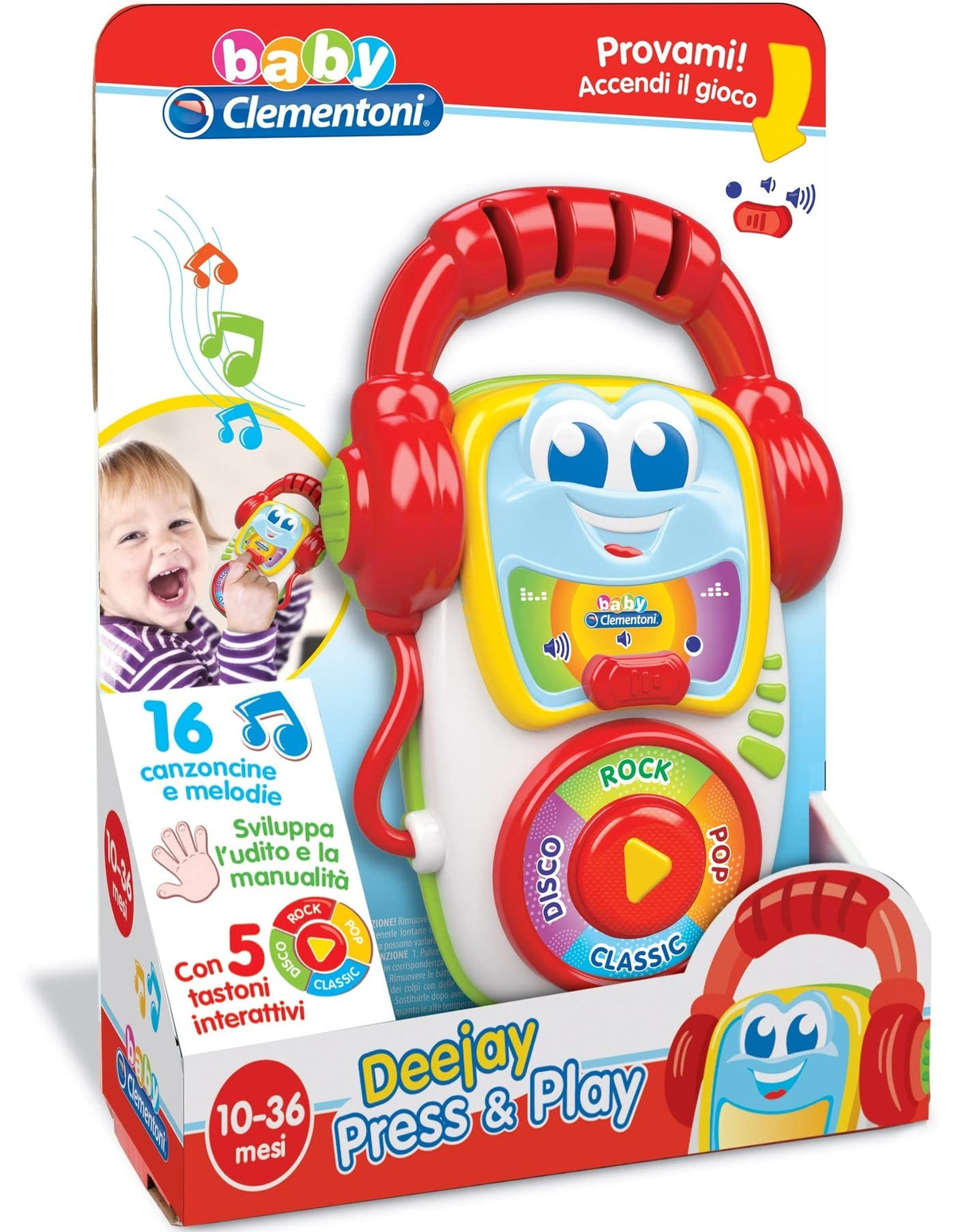 Clementoni Baby Deejay Press